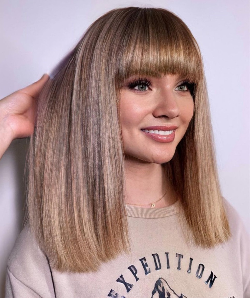 Ash Blonde Visual Idea Ash Blonde Visual Idea — Bangs 2027 for Thick Hair