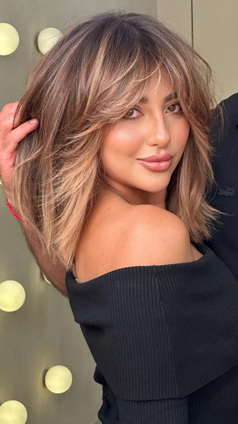 Shag With Face-Framing Bangs — Lived In Blonde 2027
