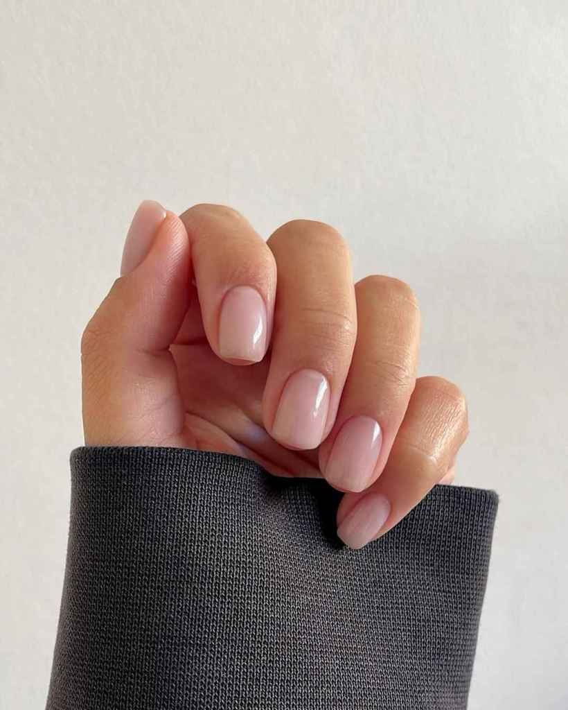 Solid Color Visual Idea Solid Color Visual Idea — Short Square Nails 2027