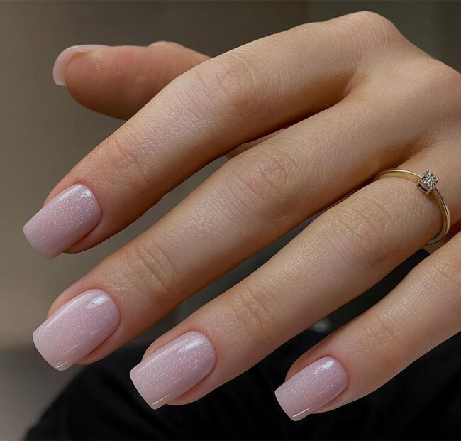 Subtle Shimmer Milky Pale Pink Subtle Shimmer Milky Pale Pink — Pink Nails 2027