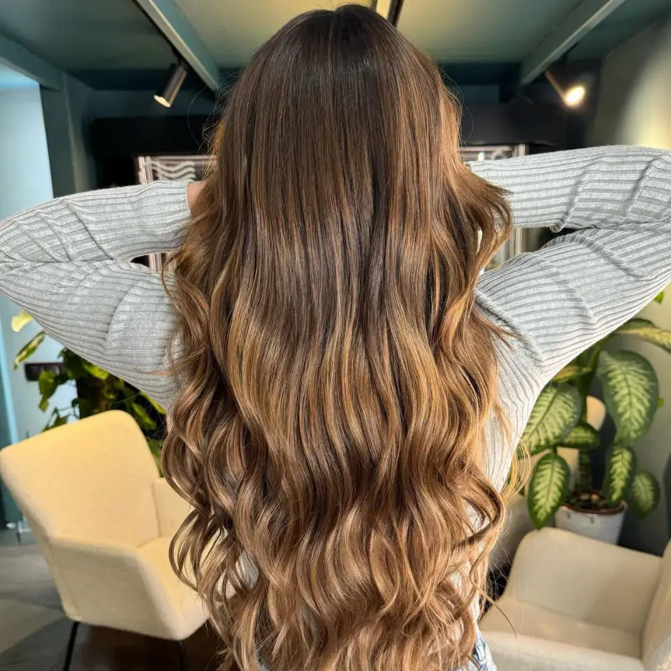 Straight With Soft Waves Visual Idea Straight With Soft Waves Visual Idea — Light Brown Hair 2027