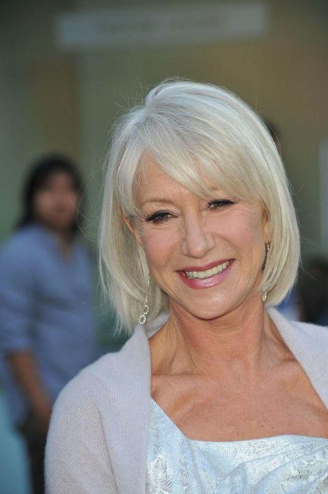 Silver Blonde Bob With Soft Waves — Bangs 2027 for Women Over 60