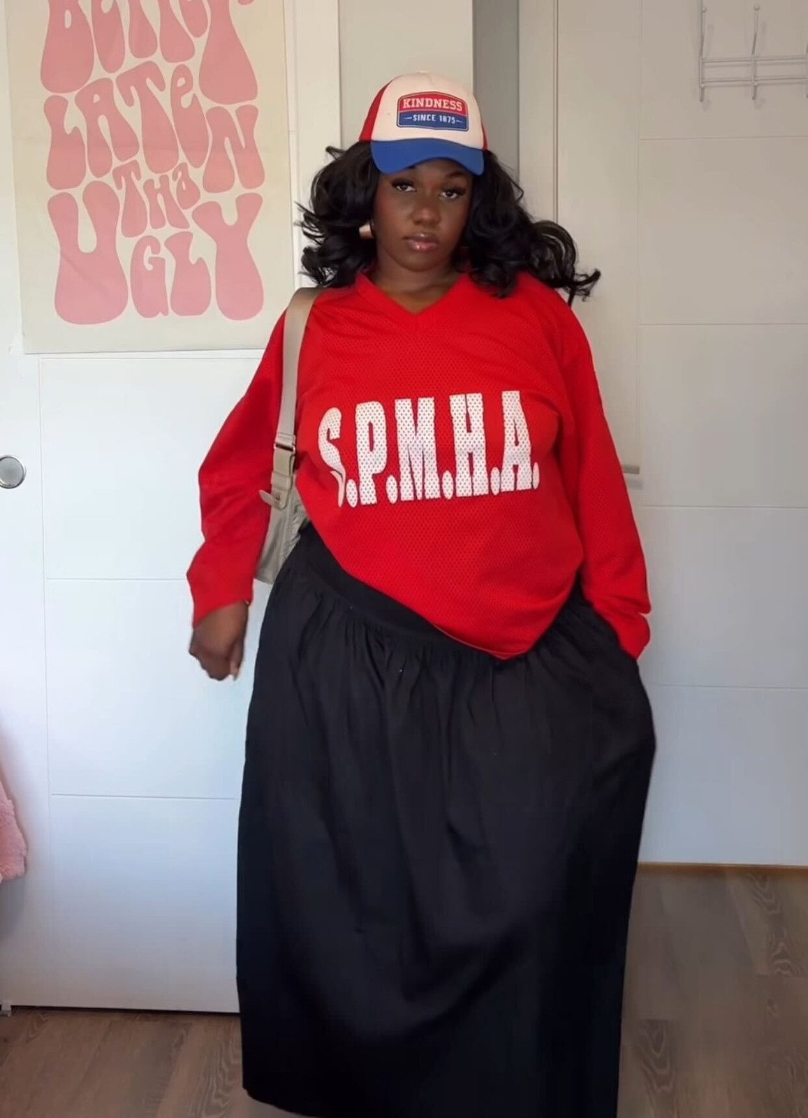 Graphic Top and Maxi Skirt Graphic Top and Maxi Skirt — Baseball Cap Outfits 2027