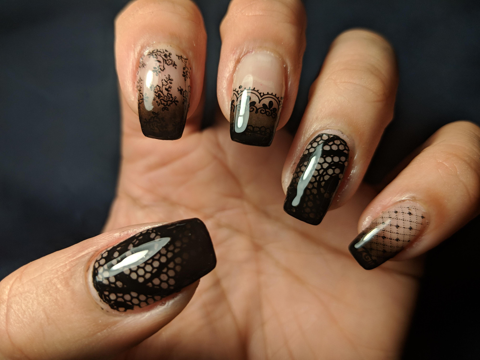 Lace Pattern On All Nails Visual Idea Lace Pattern On All Nails Visual Idea — Lace Nails 2027