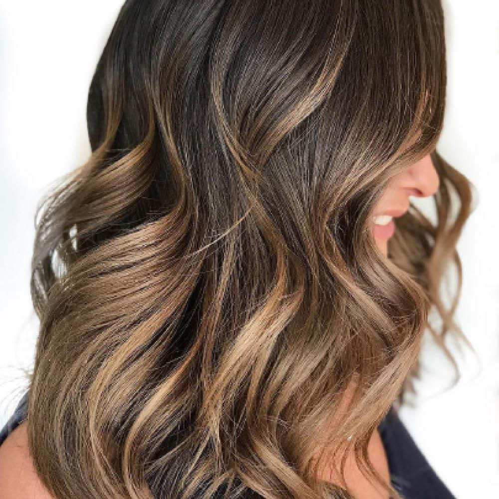 Dark Brown With Light Brown Balayage Visual Idea Dark Brown With Light Brown Balayage Visual Idea — Light Brown Hair 2027