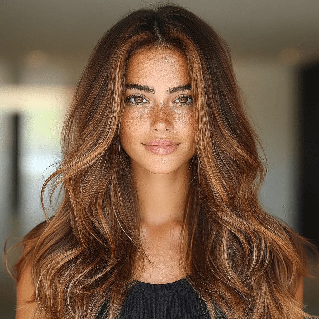 Middle Visual Idea — Caramel Balayage 2027
