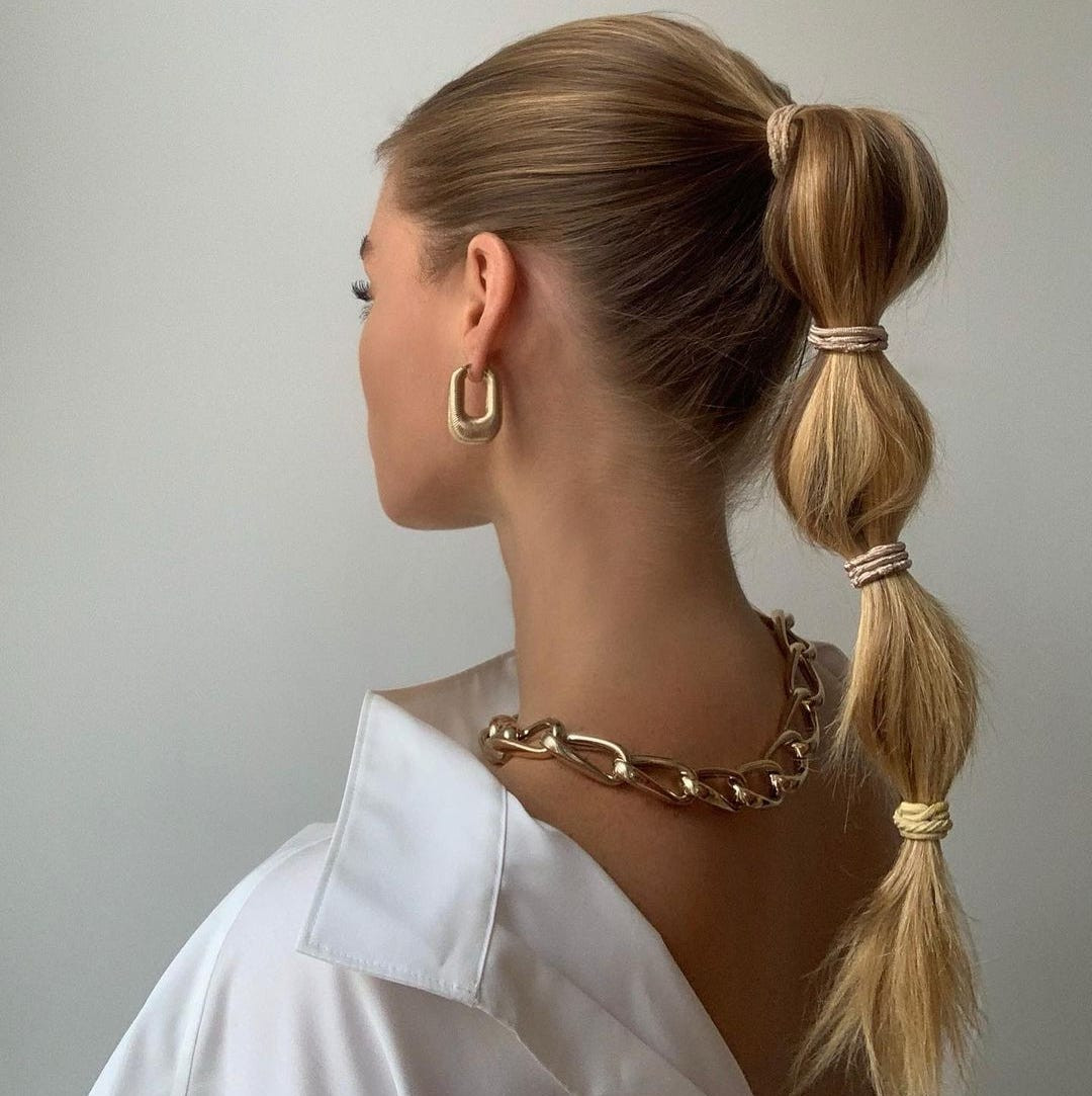 High Bubble Ponytail For Straight Hair — Easy Updos 2027