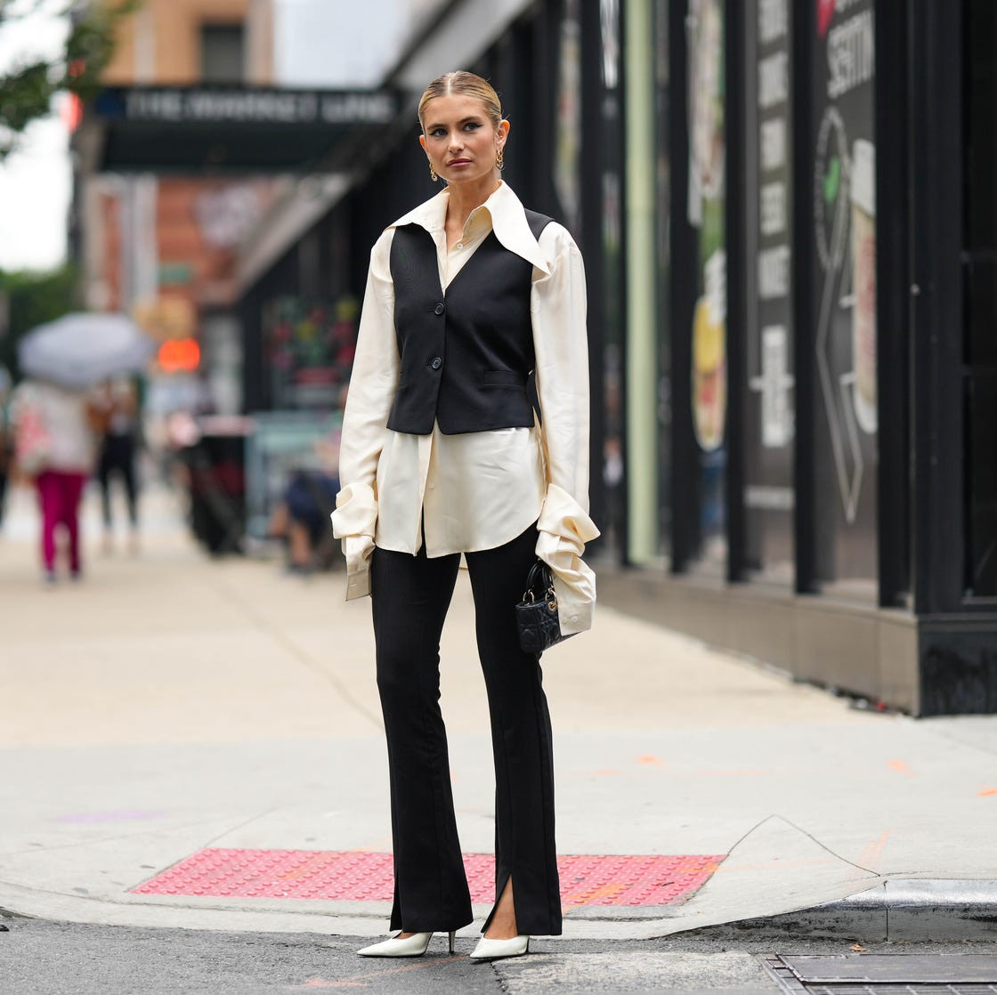 Smart Casual: Layered Black Flare Leggings with Vest and Heels Smart Casual: Layered Black Flare Leggings with Vest and Heels — Flare Leggings Outfits 2027