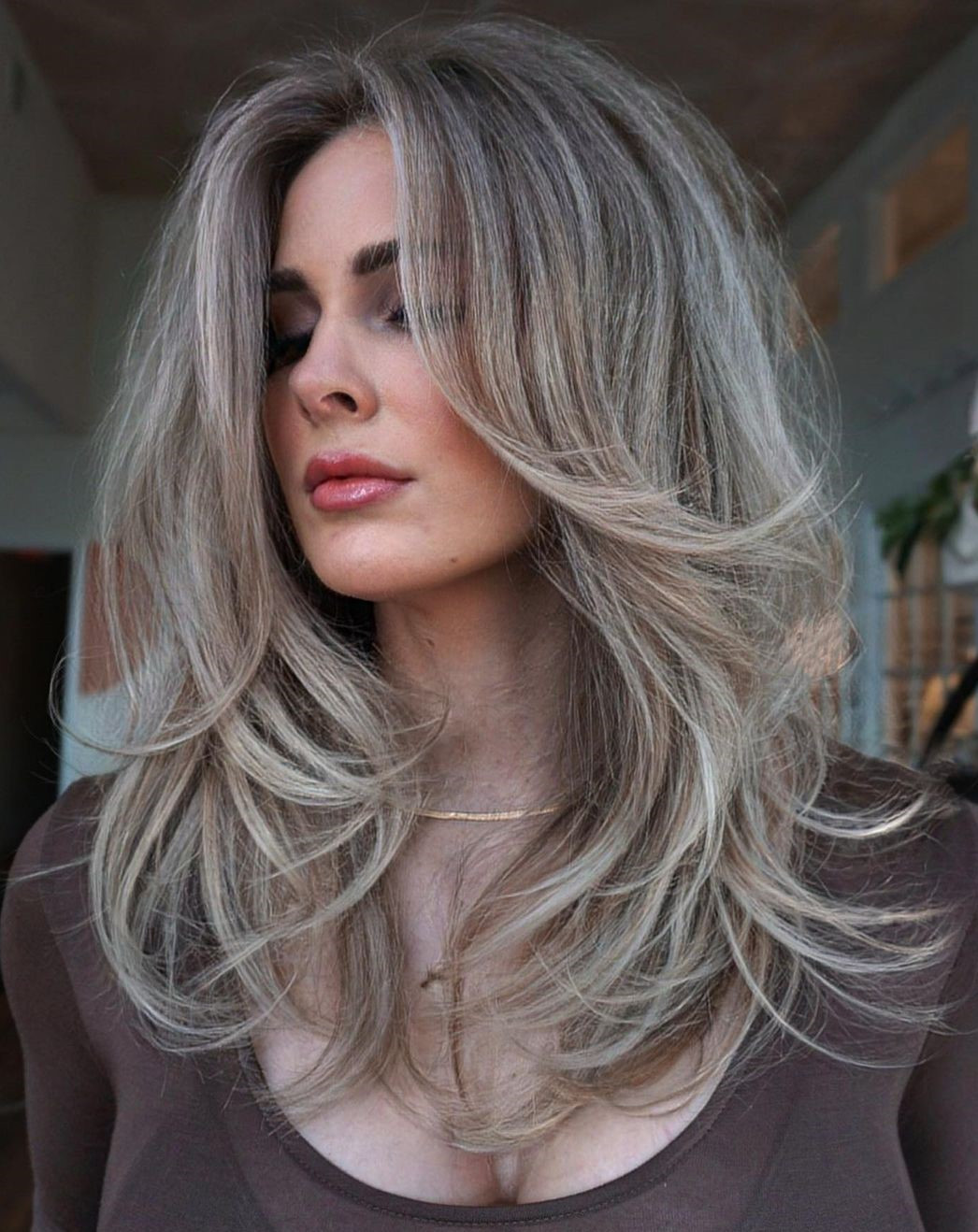 Ash Blonde With Gray Undertones — Gray Hair Color 2027