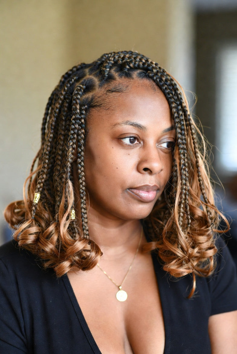 Dark Brown With Caramel Highlights Visual Idea Dark Brown With Caramel Highlights Visual Idea — Bob Braids 2027