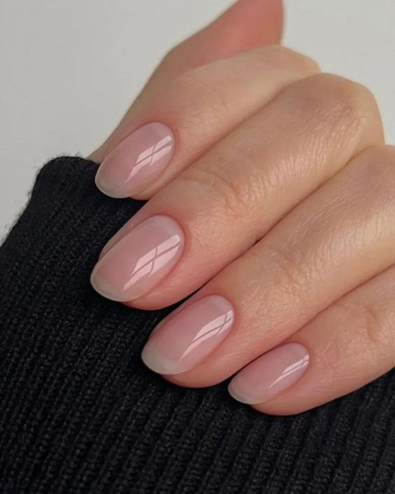 Sheer Nude Polish On All Nails Visual Idea Sheer Nude Polish On All Nails Visual Idea — Short Spring Nails 2027