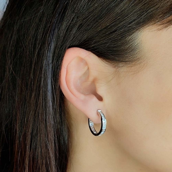 Sparkling Silver Hoops: Adding Daytime Glamour Silver Hoops Outfits 2027