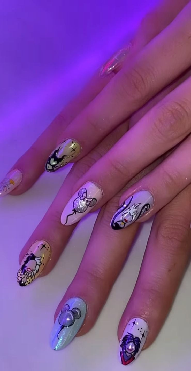 Fun Playful Visual Idea Fun Playful Visual Idea — Disney Nails 2027