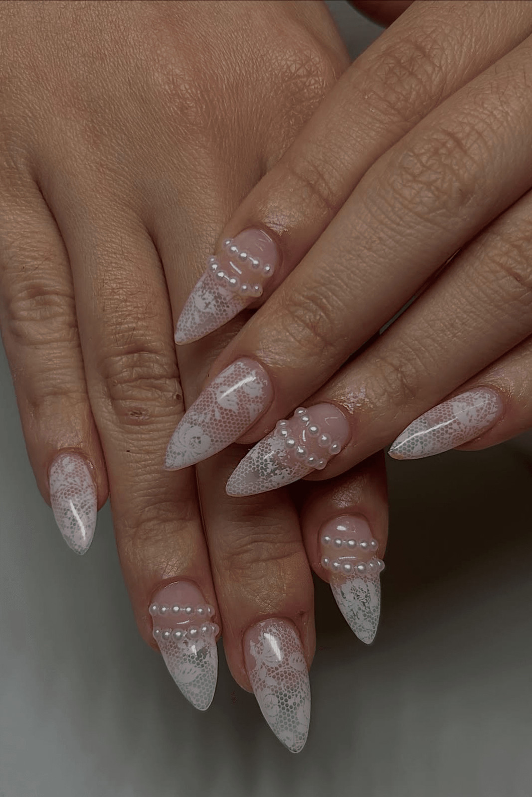 Bridal Elegant Visual Idea Bridal Elegant Visual Idea — Lace Nails 2027