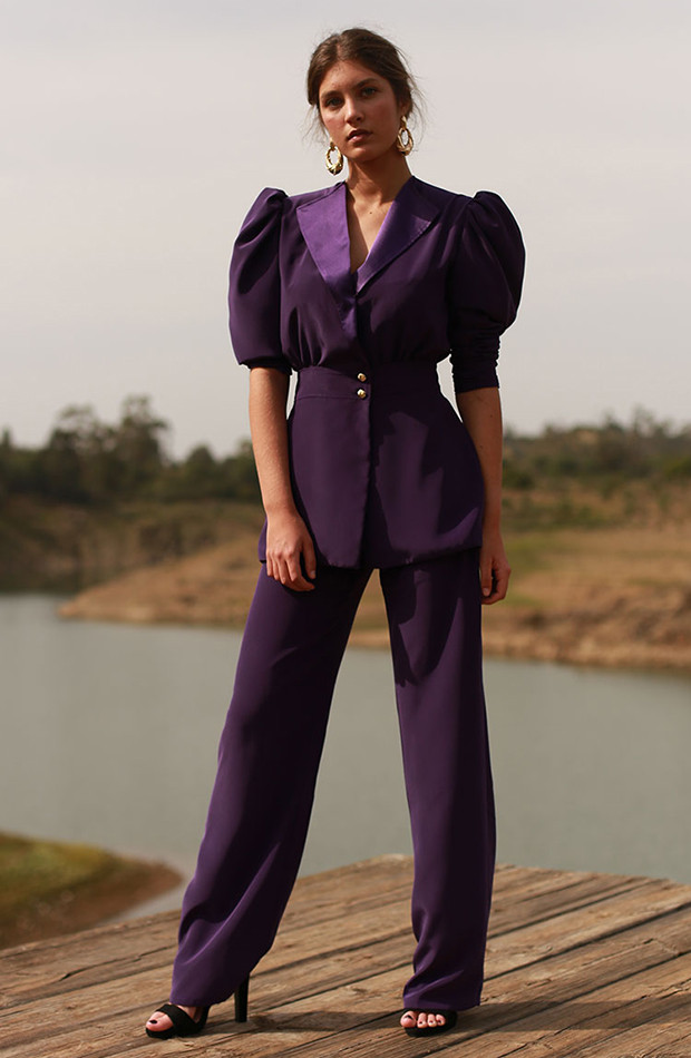 Black Open-Toe Heels Outfit Idea Black Open-Toe Heels Outfit Idea — Purple Wedding Guest Outfits 2027