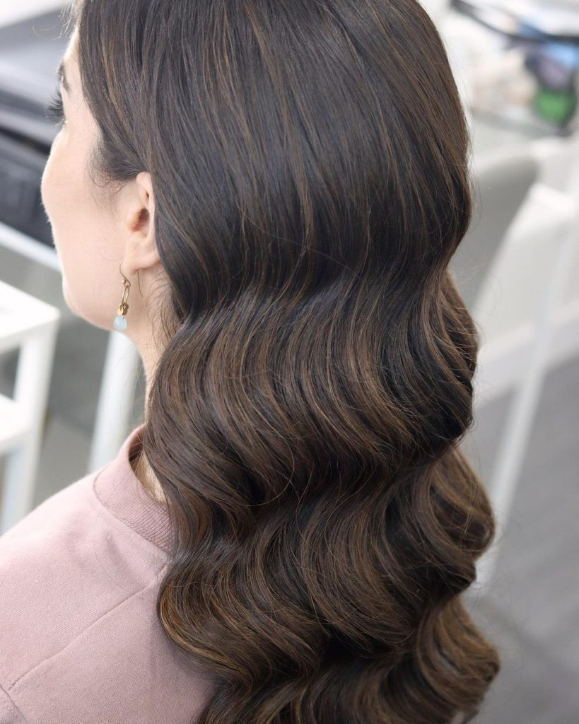 Glamorous Half Up Half Down — Bridesmaid Hairstyles 2027