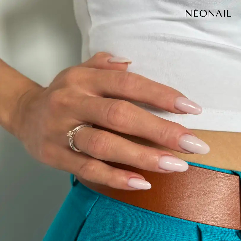 Sophisticated Medium Almond Milky Pink Sophisticated Medium Almond Milky Pink — Milky Pink Nails 2027