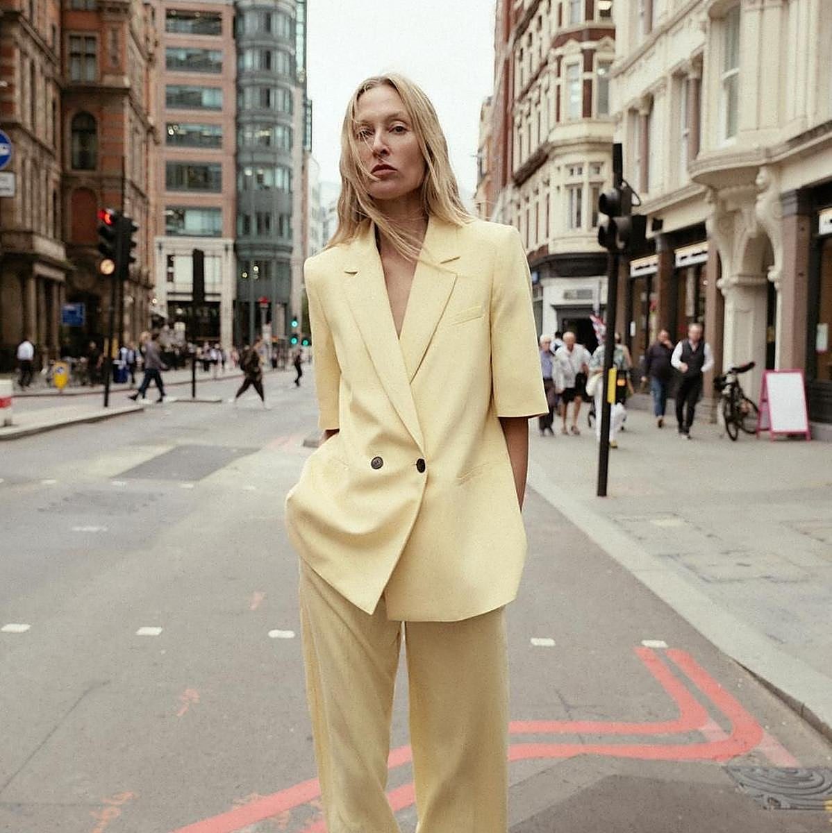 Not Visible Outfit Idea Not Visible Outfit Idea — Spring Outfits 2027 with Blazer