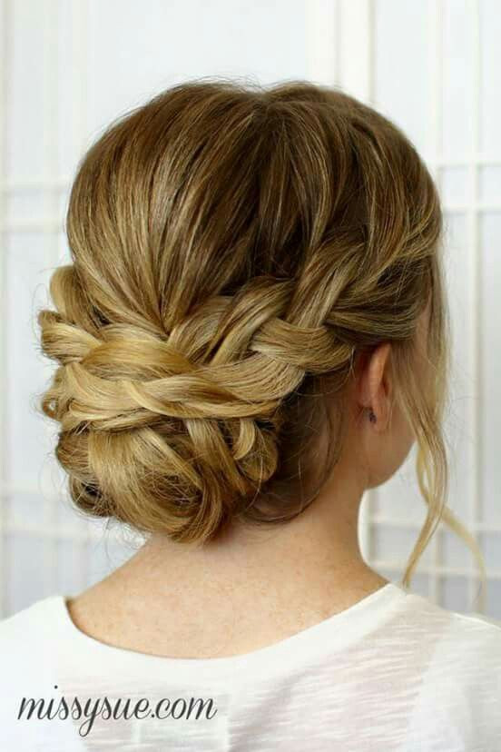 Braided Crown Updo With Tendrils Braided Crown Updo With Tendrils — Date Night Hairstyles 2027