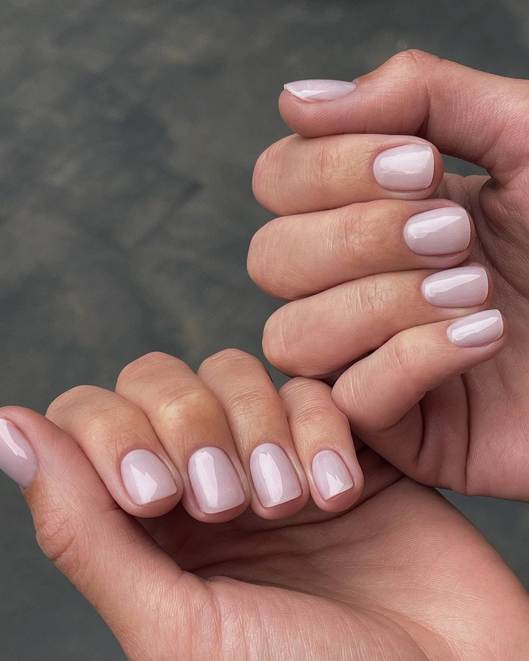 Classic Pale Pink Oval Nails Classic Pale Pink Oval Nails — Classy Simple Nail Designs 2027