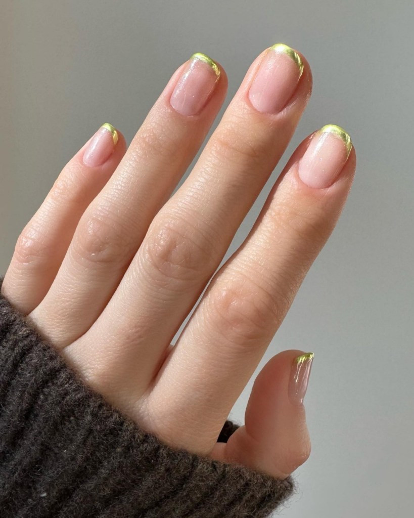 Wedding Special Event Visual Idea — Wedding French Tip Nails 2027