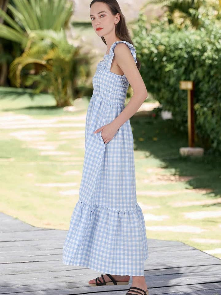Black Flat Sandals Outfit Idea Black Flat Sandals Outfit Idea — Cute Brunch Dress 2027