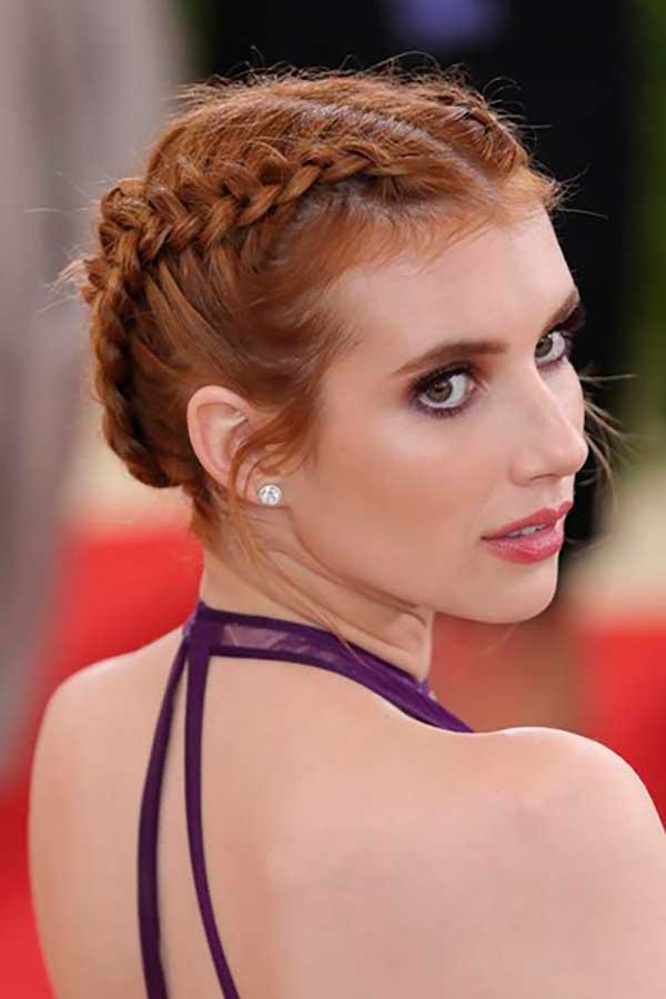 Auburn Dutch Braids Updo Auburn Dutch Braids Updo — Christmas Braids 2026