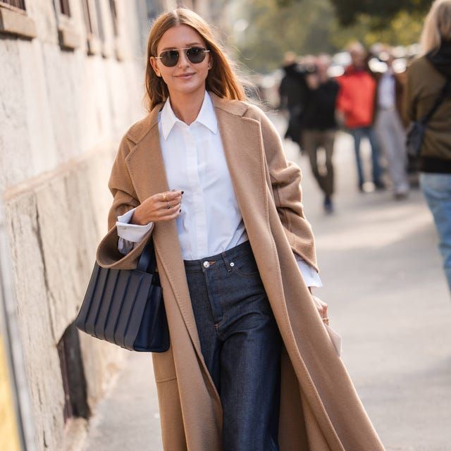 Camel Wool Coat and Straight-Leg Jeans for Elevated Casual Camel Wool Coat and Straight-Leg Jeans for Elevated Casual — Clean Girl Outfits 2027