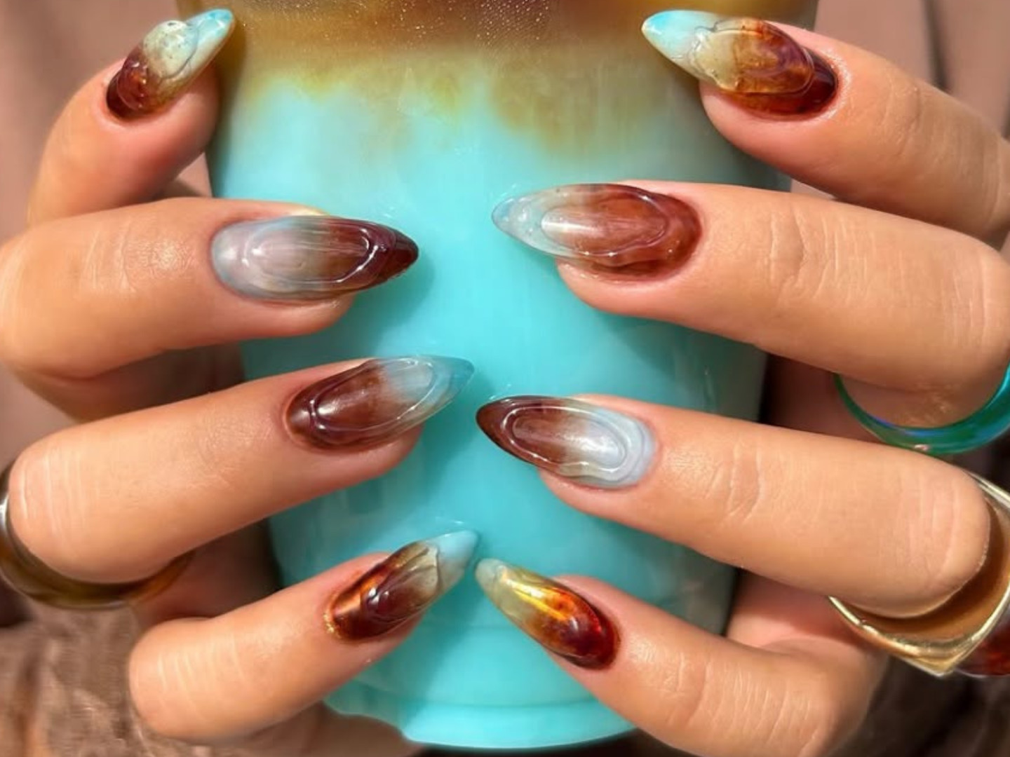Modern Artistic Visual Idea — Espresso Nails 2027