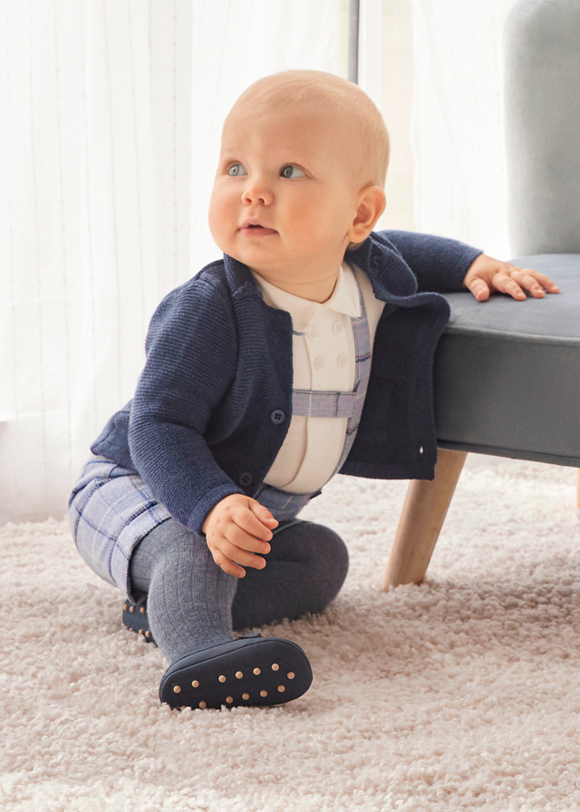 Plaid Trousers and Collared Bodysuit Ensemble Plaid Trousers and Collared Bodysuit Ensemble — Baby Outfits 2027