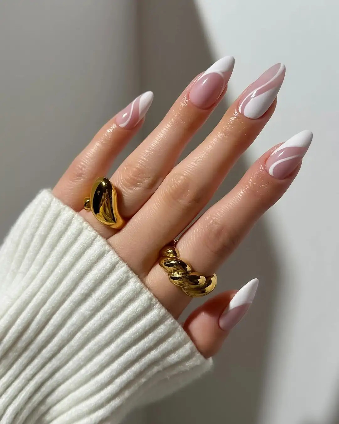 Abstract Swirls And Lines Visual Idea Abstract Swirls And Lines Visual Idea — Abstract Nails 2027