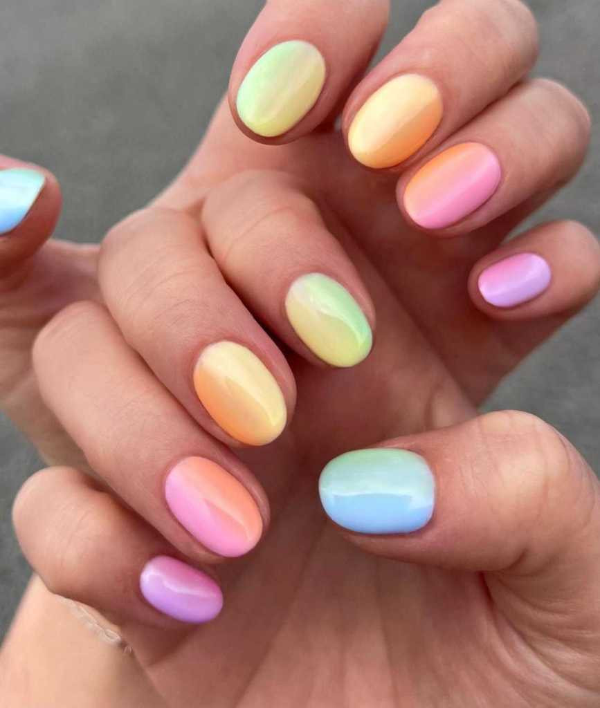Pastel Blue Swirls On A Sheer Base Visual Idea Pastel Blue Swirls On A Sheer Base Visual Idea — Pastel Nails 2027