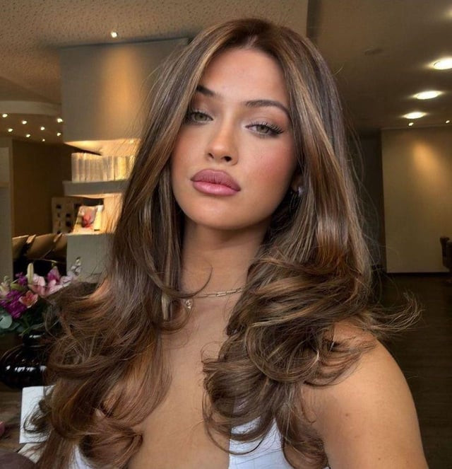 Medium Brunette with Prominent Caramel — Caramel Brunette 2027