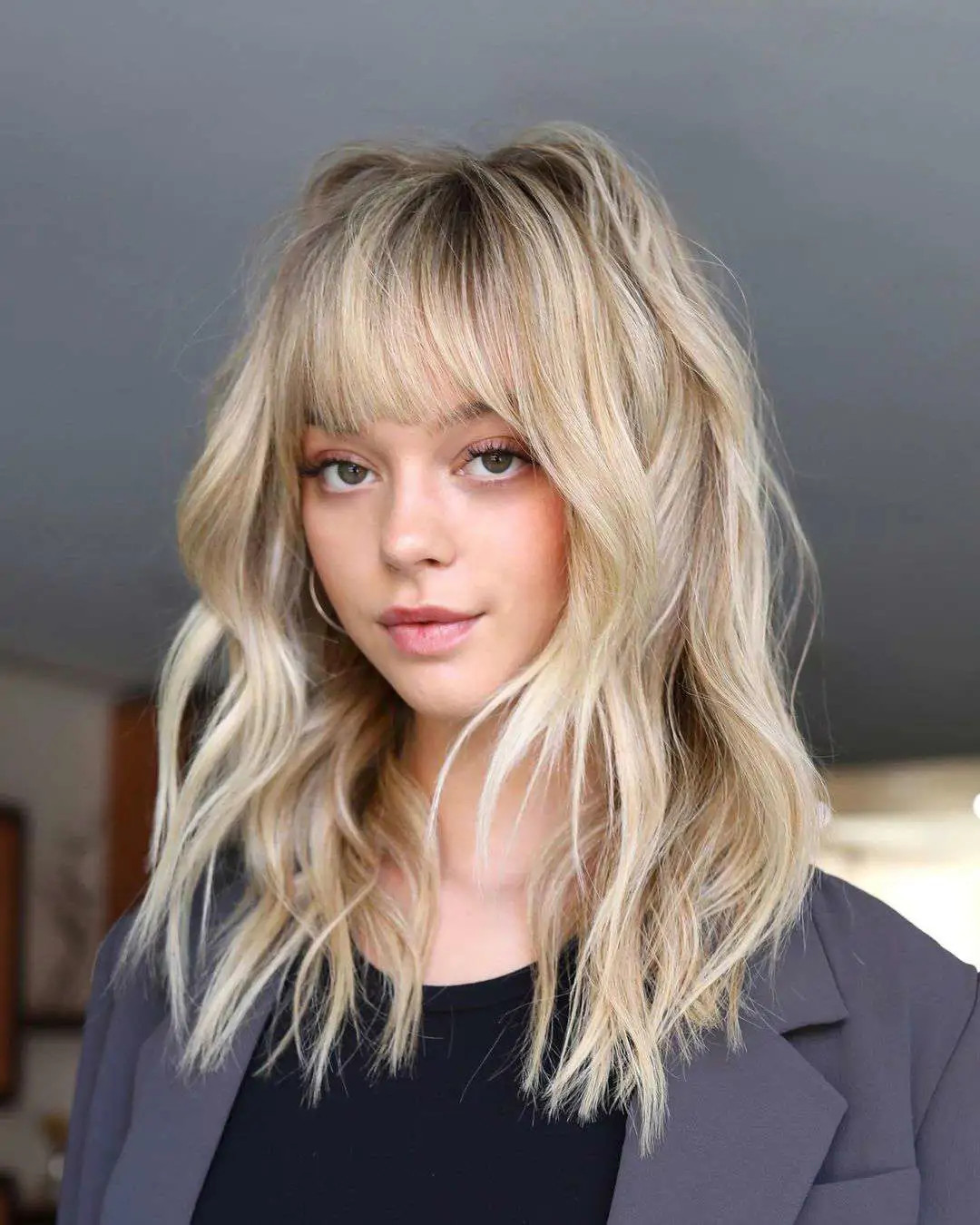 Visual Idea — Blonde Bangs 2027