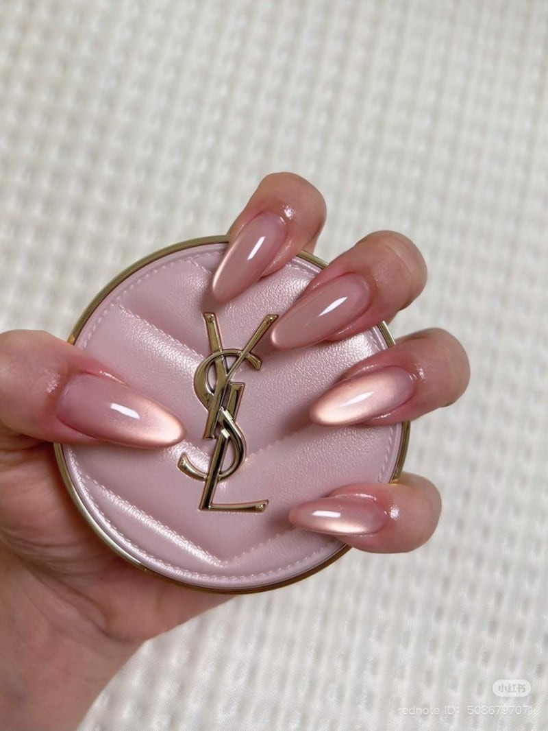 Glass-Like Nude Jelly Almonds Glass-Like Nude Jelly Almonds — Summer Jelly Nails 2027