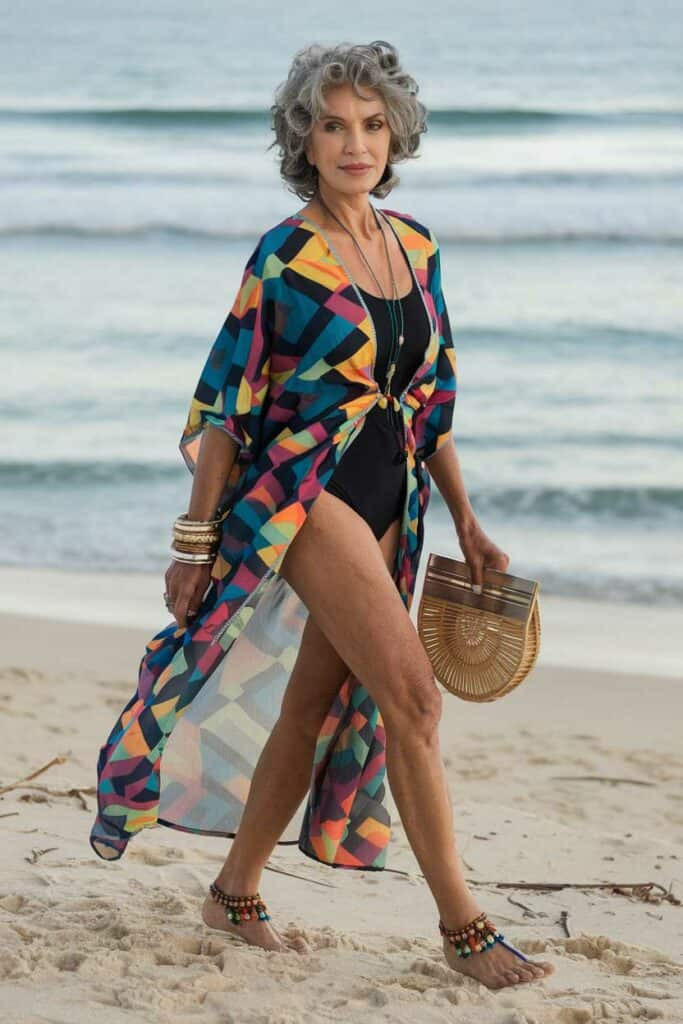 Resort Ready: Vibrant Printed Kaftan — Nice Outfits 2027