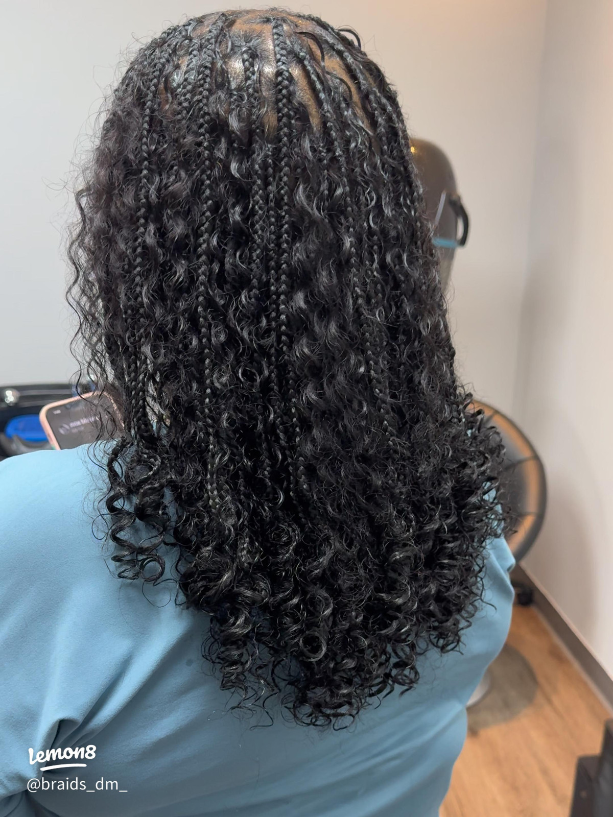Shoulder Length Black Knotless Braids Shoulder Length Black Knotless Braids — Knotless Braids 2027 for Graduation