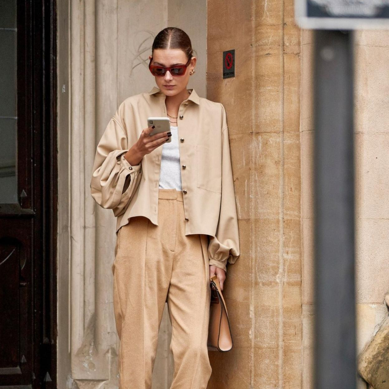 Neutral Tones: Beige Cropped Jacket and Linen Trousers — Spring Capsule Wardrobe 2027