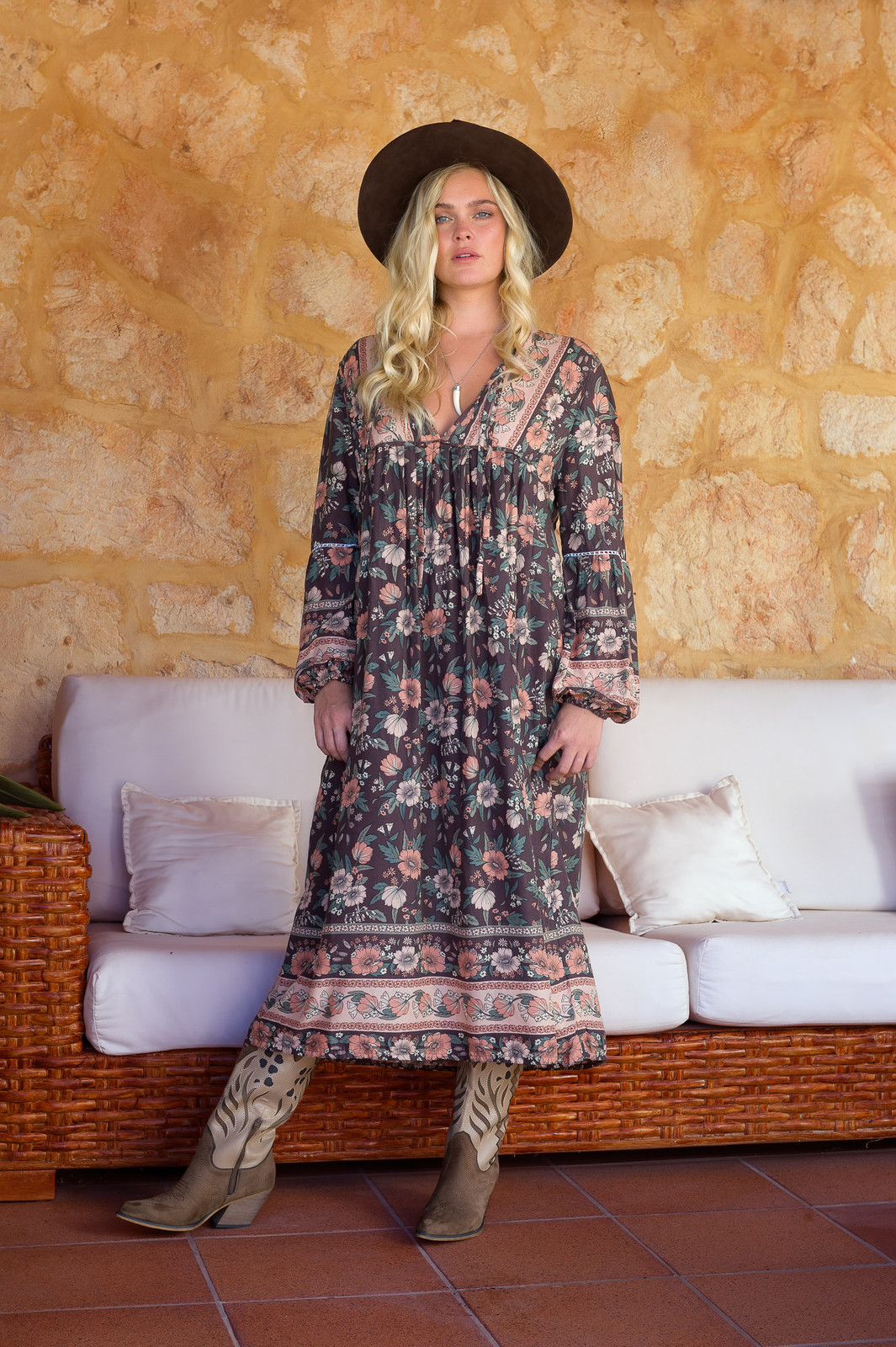 Vestido Midi Austin Brown – Ibiza Trendy | Tienda online | Online store