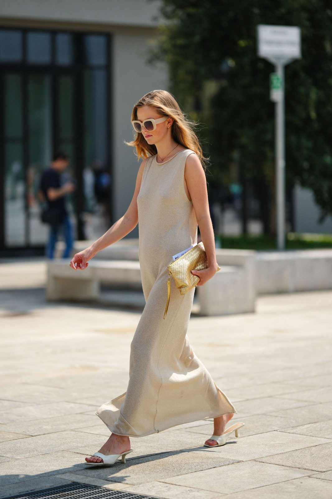 Oversized T-Shirt Dress with Ankle-Strap Black Flats Oversized T-Shirt Dress with Ankle-Strap Black Flats — Summer Outfits 2027 with Sandals