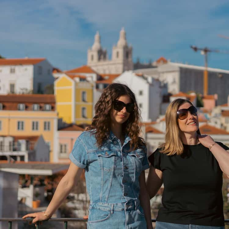 Lisbon Sightseeing: Denim Jacket and Black Top Lisbon Sightseeing: Denim Jacket and Black Top — Lisbon Outfits 2027