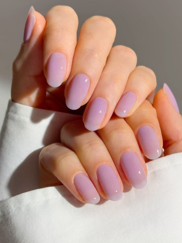 Sheer Lavender Visual Idea Sheer Lavender Visual Idea — Spring Nail Colors 2027