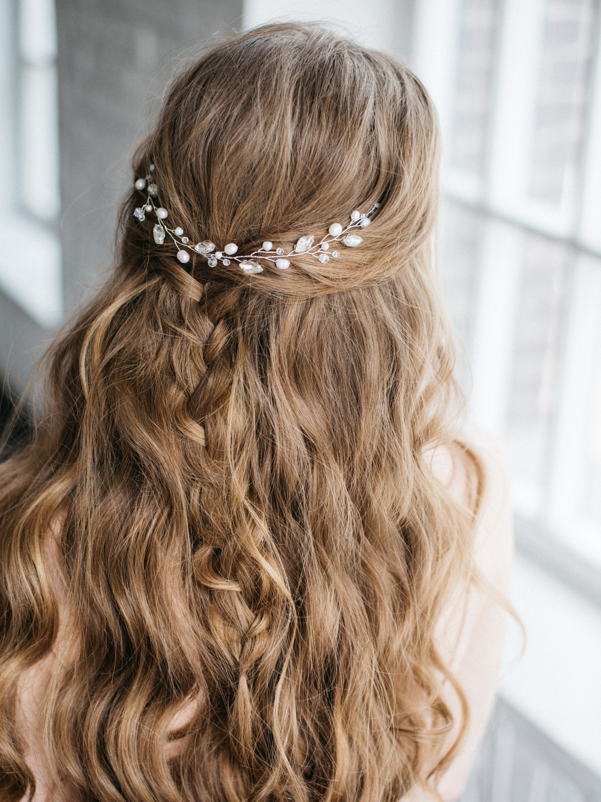Light Brown Visual Idea Light Brown Visual Idea — Half Up Half Down Wedding Hair 2027