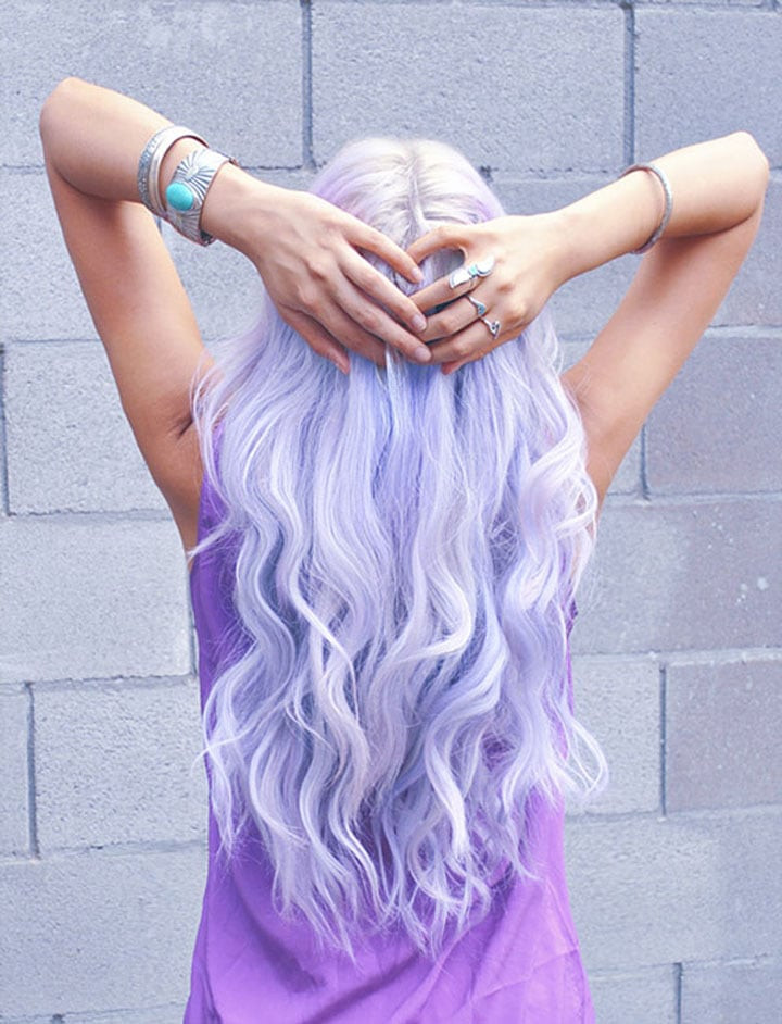 Uniform Thick Pale Lavender Waves Uniform Thick Pale Lavender Waves — Lavender Hair 2027