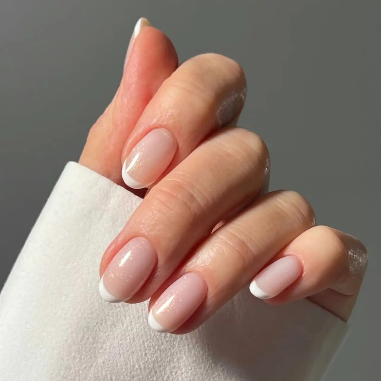 Glitter-Infused French Tips — Nail Designs 2027