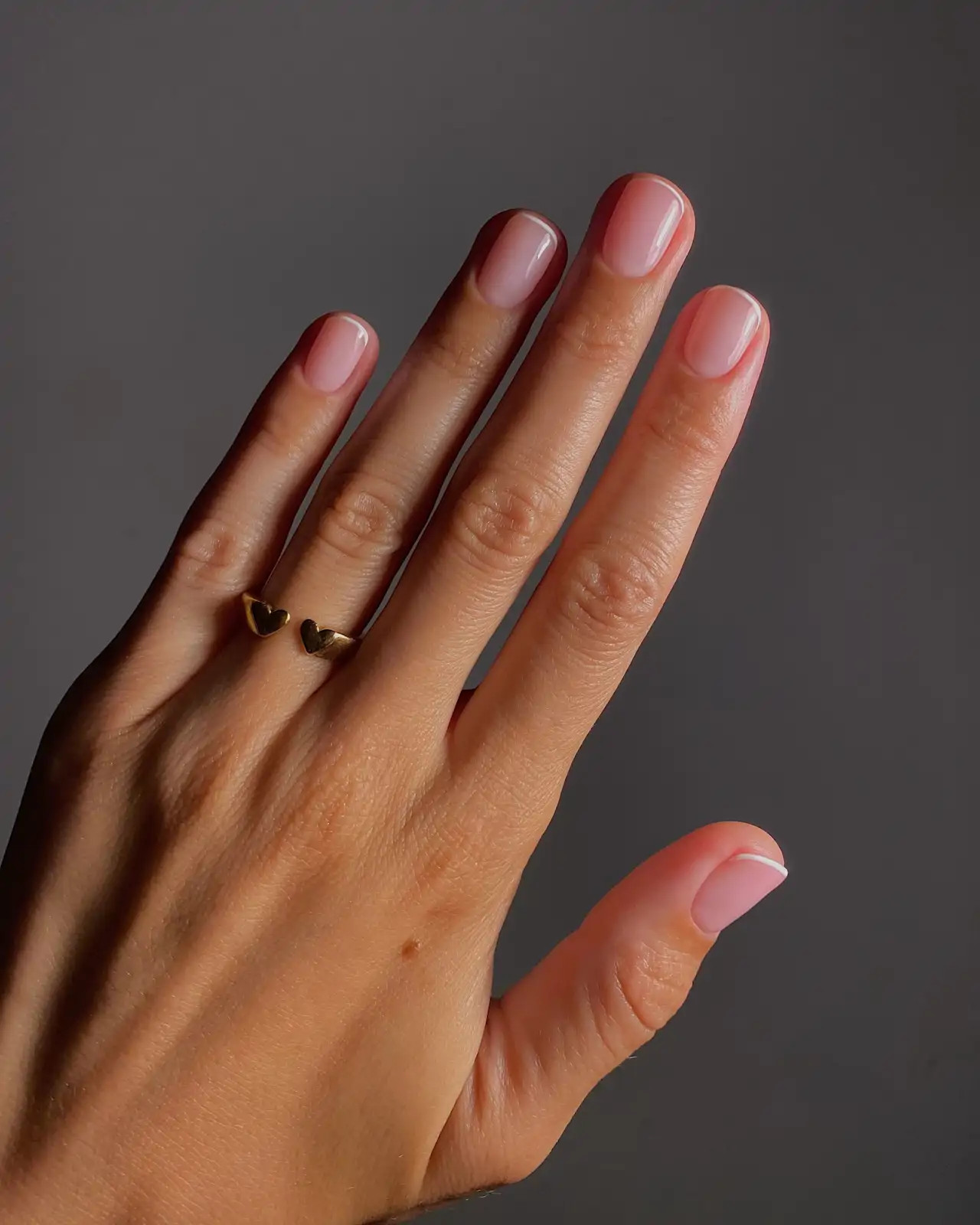 Thin White Outline On The Free Edge Visual Idea Thin White Outline On The Free Edge Visual Idea — Square Nails 2027