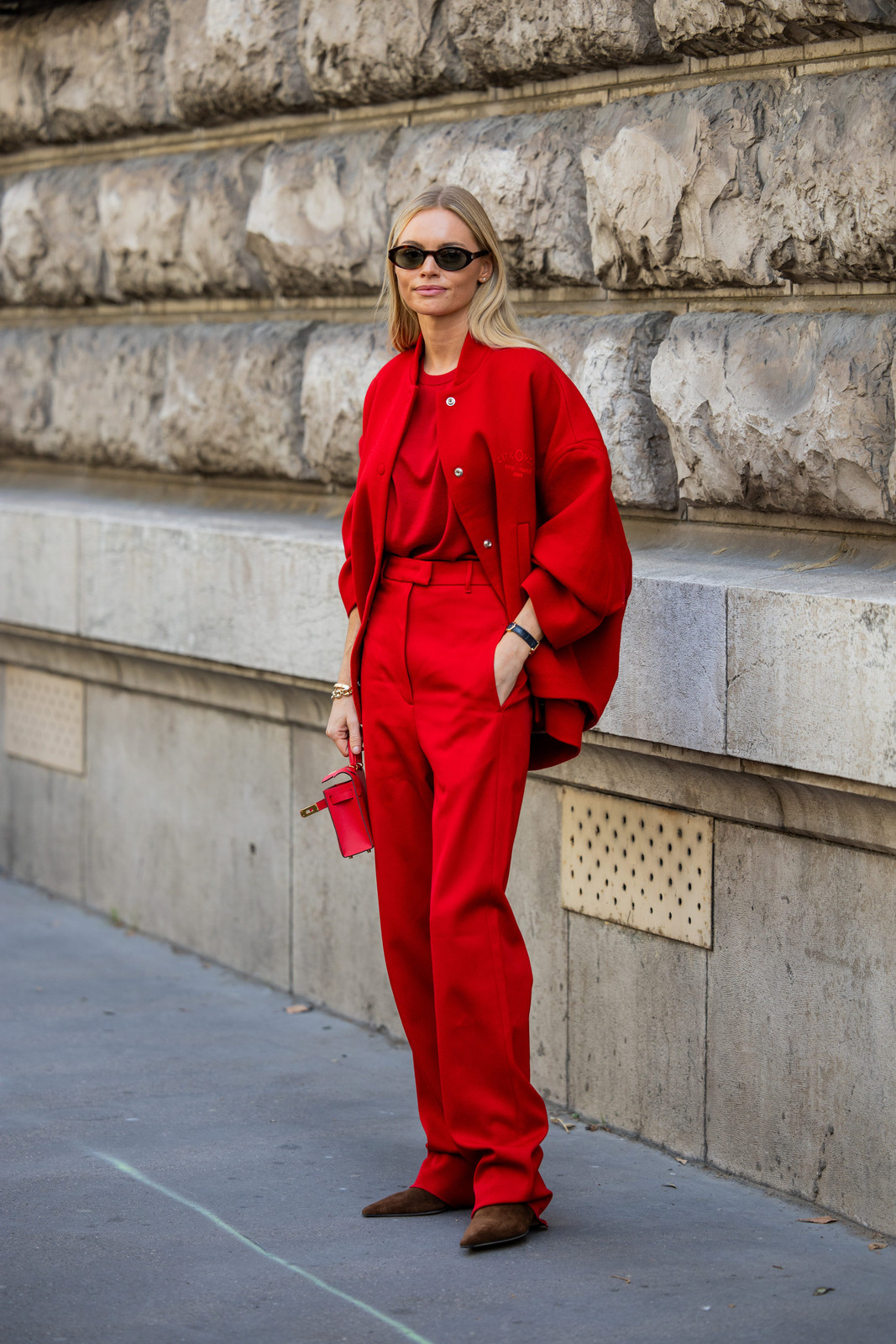 Casual Outdoor Outfit Idea Casual Outdoor Outfit Idea — Winter Red Outfits 2027