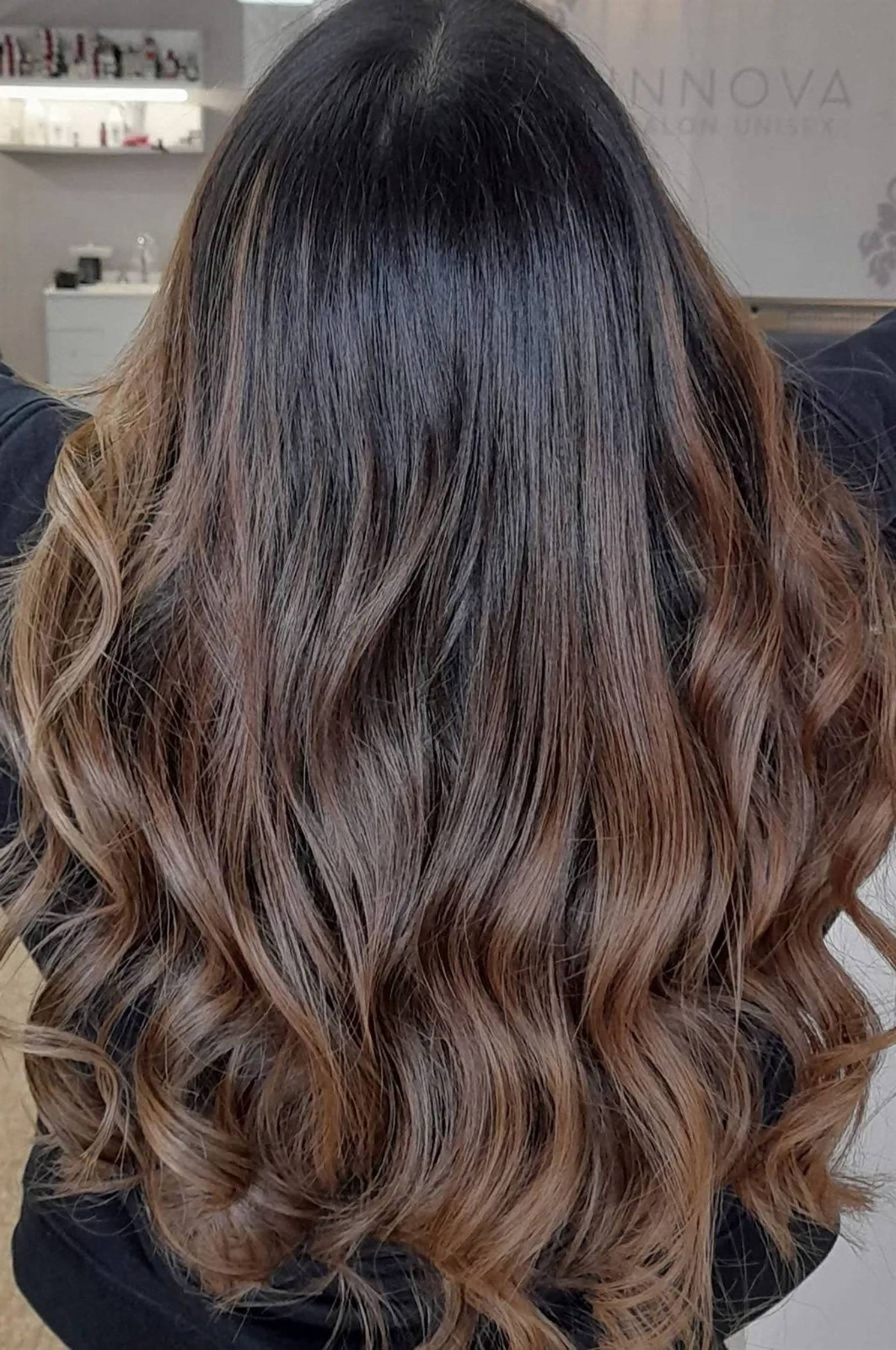 Back View Full Hair Length Visual Idea Back View Full Hair Length Visual Idea — Sombre Hair 2027