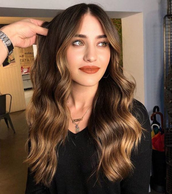 Collarbone Visual Idea — Caramel Brunette 2027