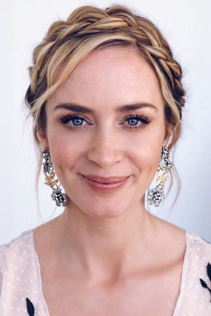 Braided Headband With Wispy Bangs — Headband Hairstyles 2027